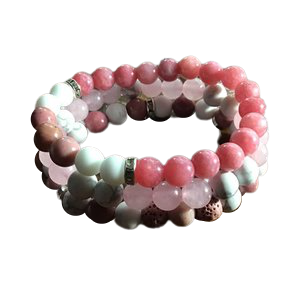 Rose Quartz Stackable Set