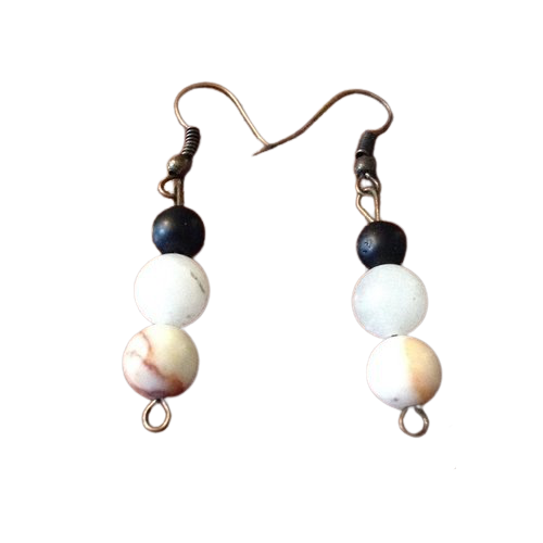 Amber Swirl Earrings