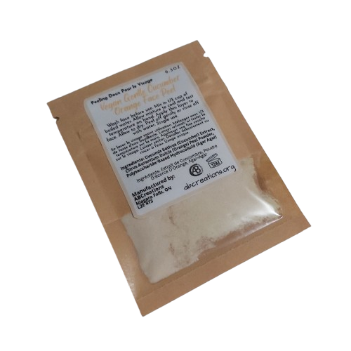 Vegan Gentle Cucumber Orange Face Peel