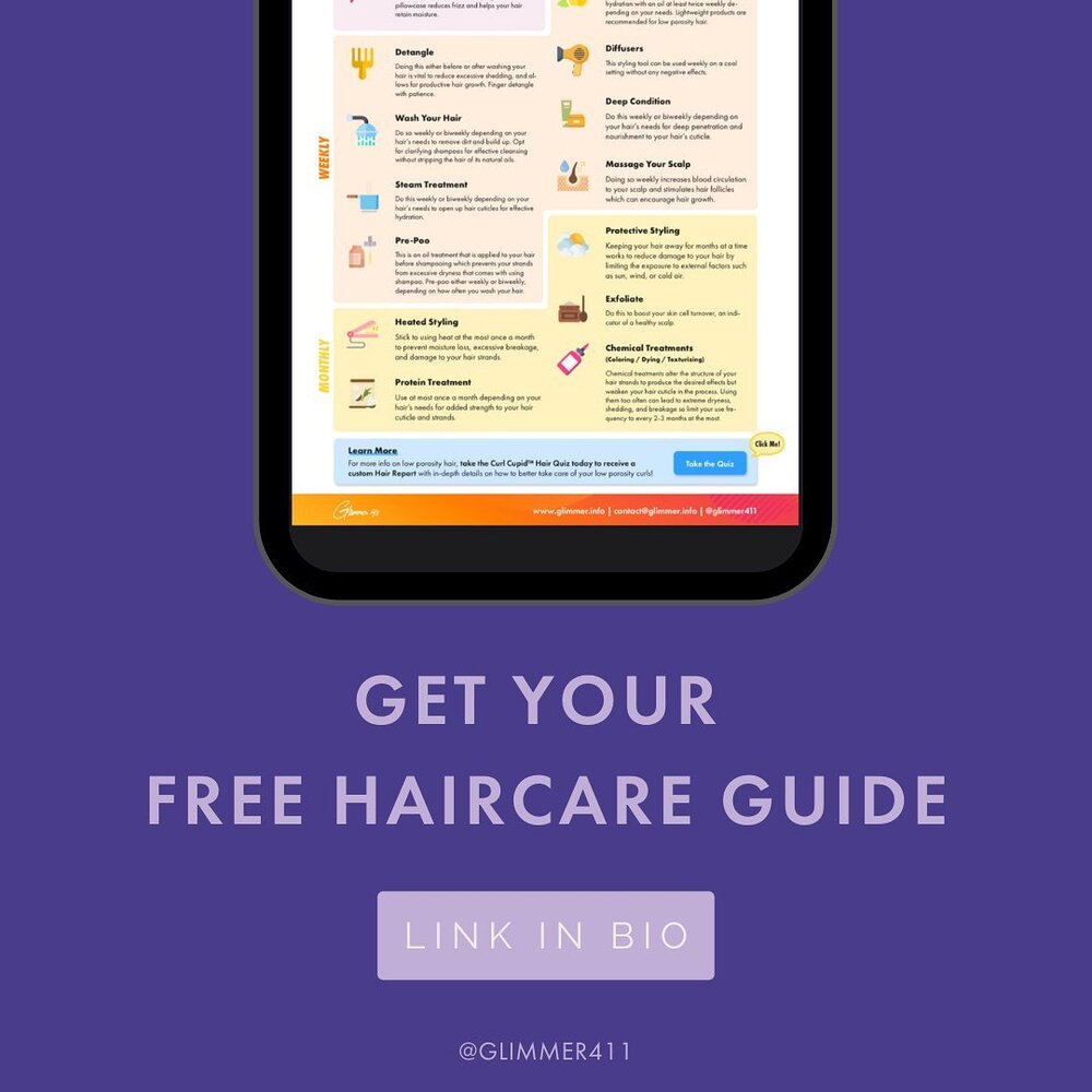 PSA 📣 : Just incase you didn't know, we've created a FREE download to help you tackle your hair care routine more accurately. (link in bio 🔗 ) this step-by-step guide is filled with filled with tips, advice, and practices that are designed to help 