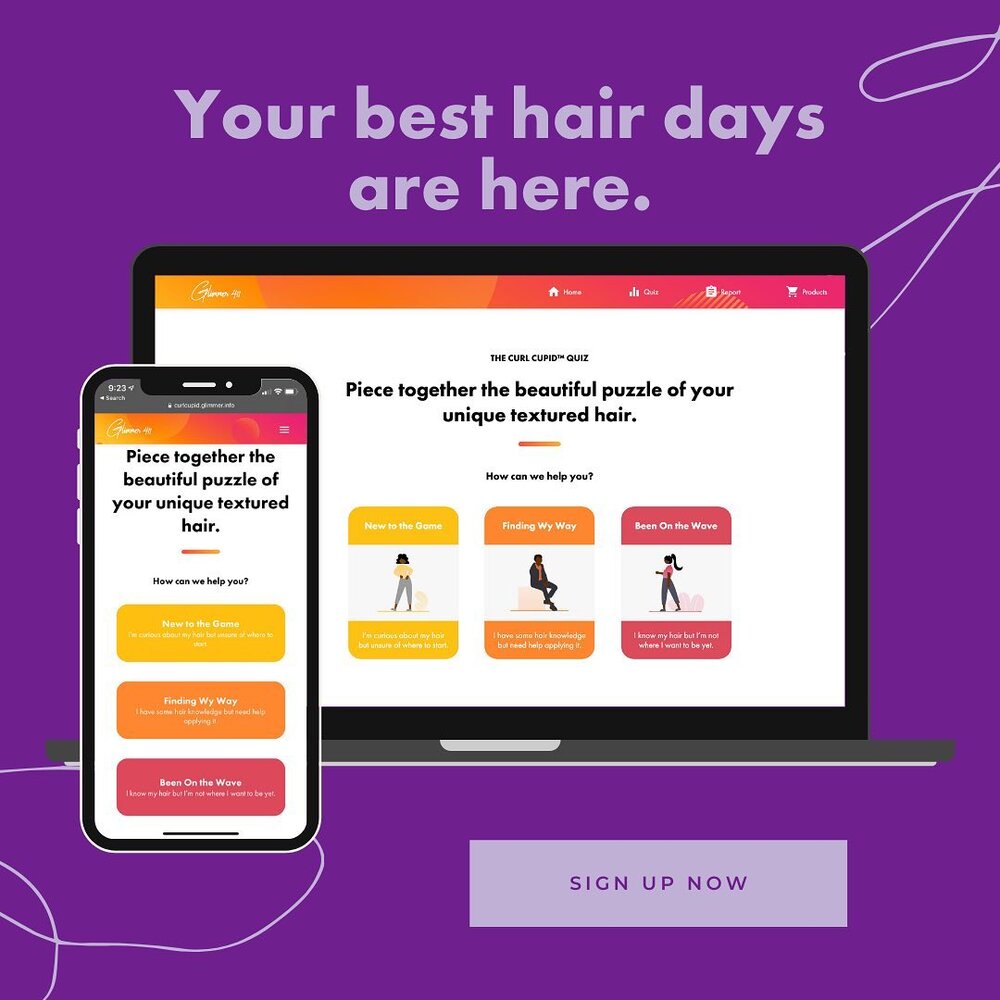 Whether you&rsquo;re new to the game or a veteran, Curl Cupid&trade; was made for YOU. 🥰 Its an all-in-one platform to help anyone with curly, coily, or kinky hair achieve the healthy hair results they desire no matter where you are on your hair jou