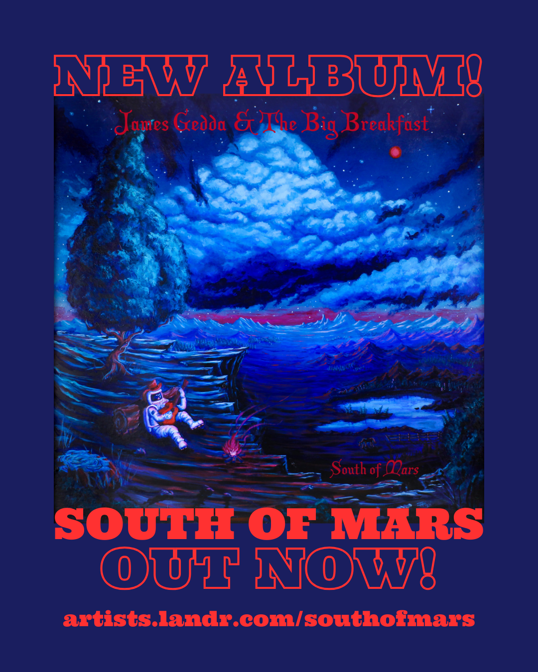 NEW ALBUM: South of Mars is out now!