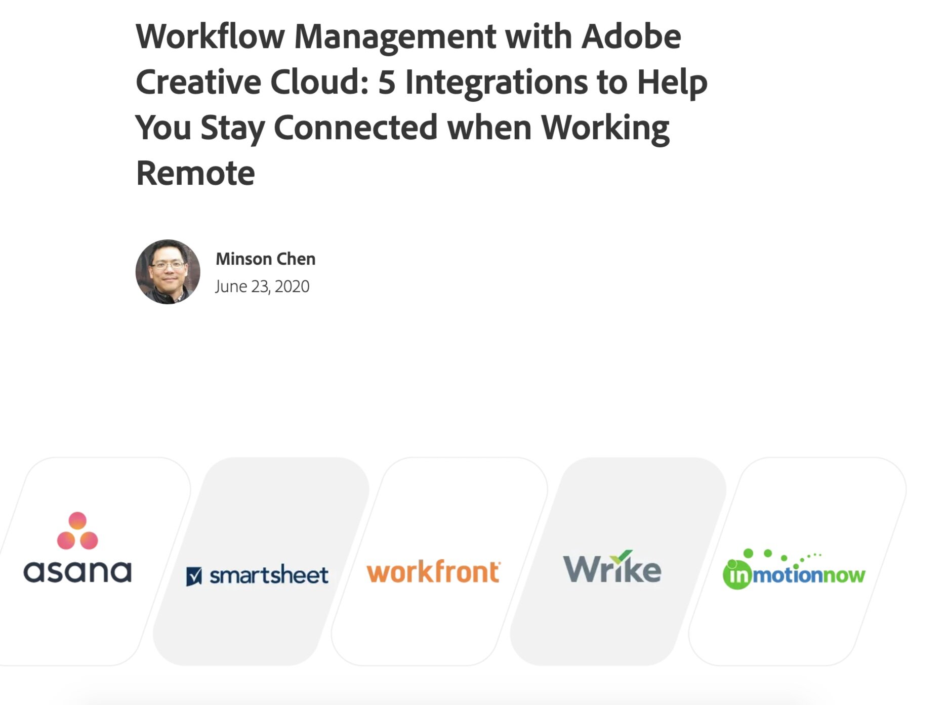 Workflow Management Round-Up