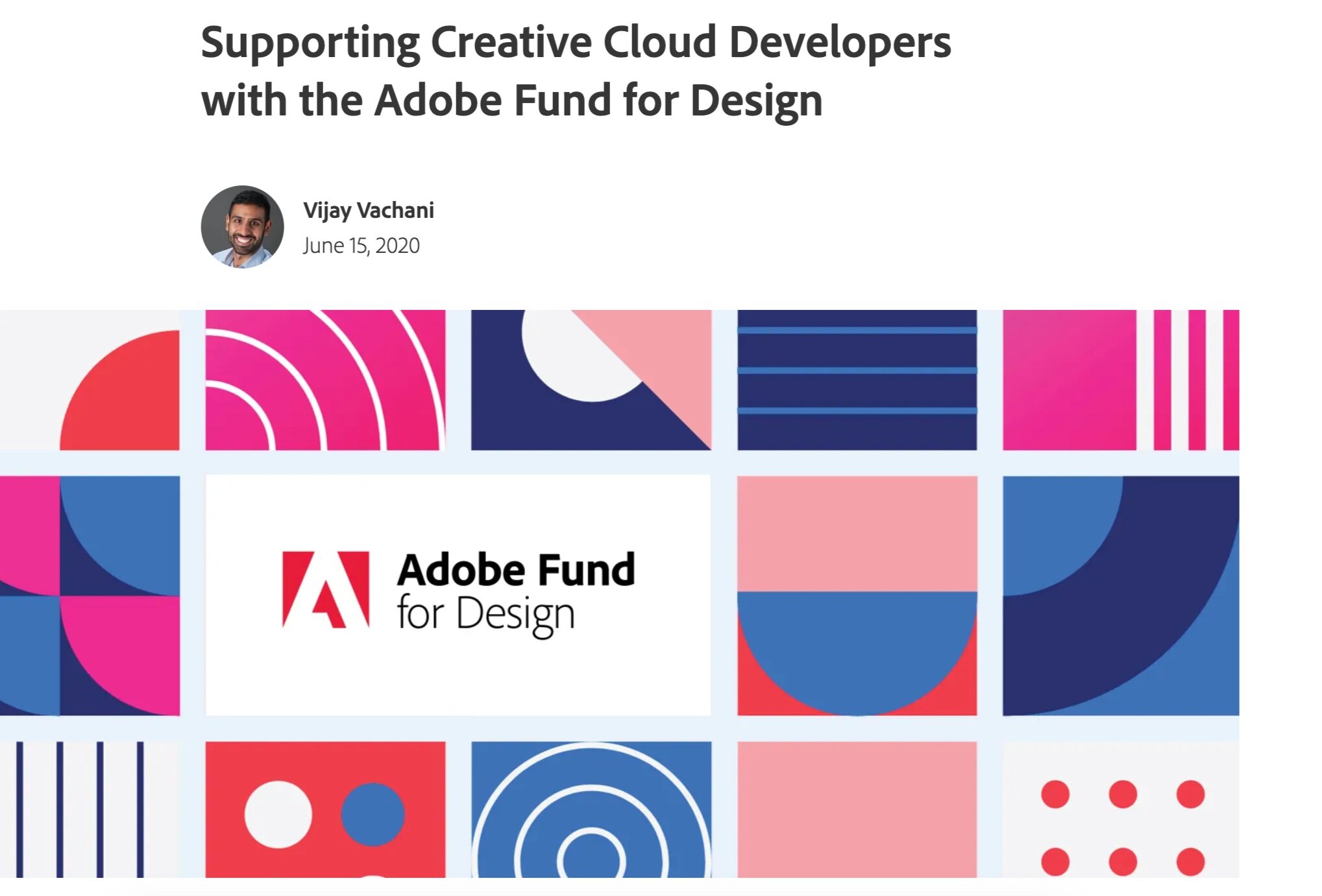 Adobe Fund for Design 