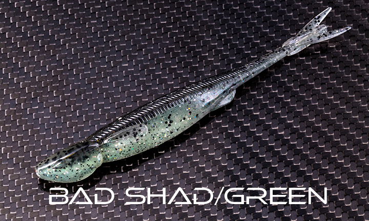 BAD SHAD-GREEN SHIVER GLIDE