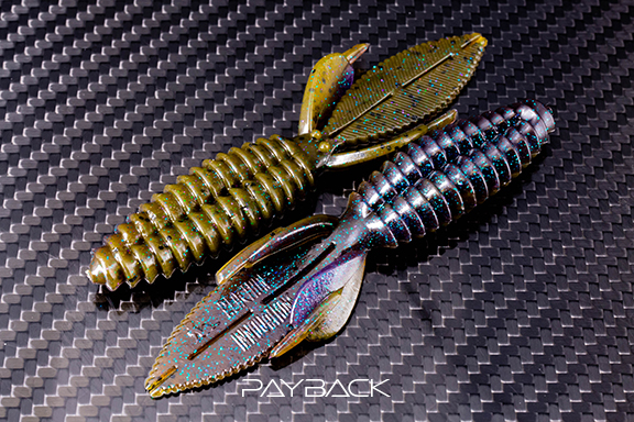 Reaction Innovations Smallie Beaver Soft Bait - 10-Pack, White Trash Color, For Freshwater Bass Fishing