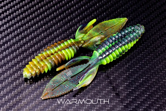 Reaction Innovations Sweet Beaver the first creature bait.  REACTION  INNOVATIONS