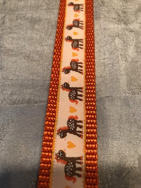  Spotted Ponies on Orange