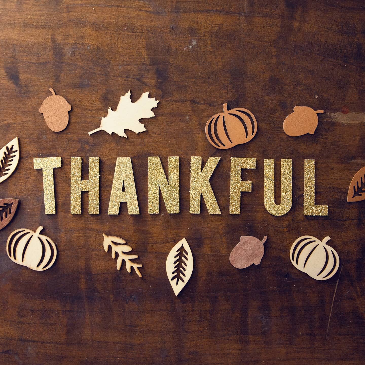 Happy Thanksgiving everyone! We hope you all have fun and stay safe. #thankful