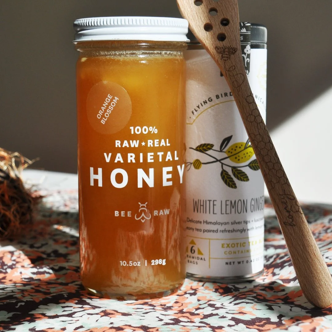 honey and tea
