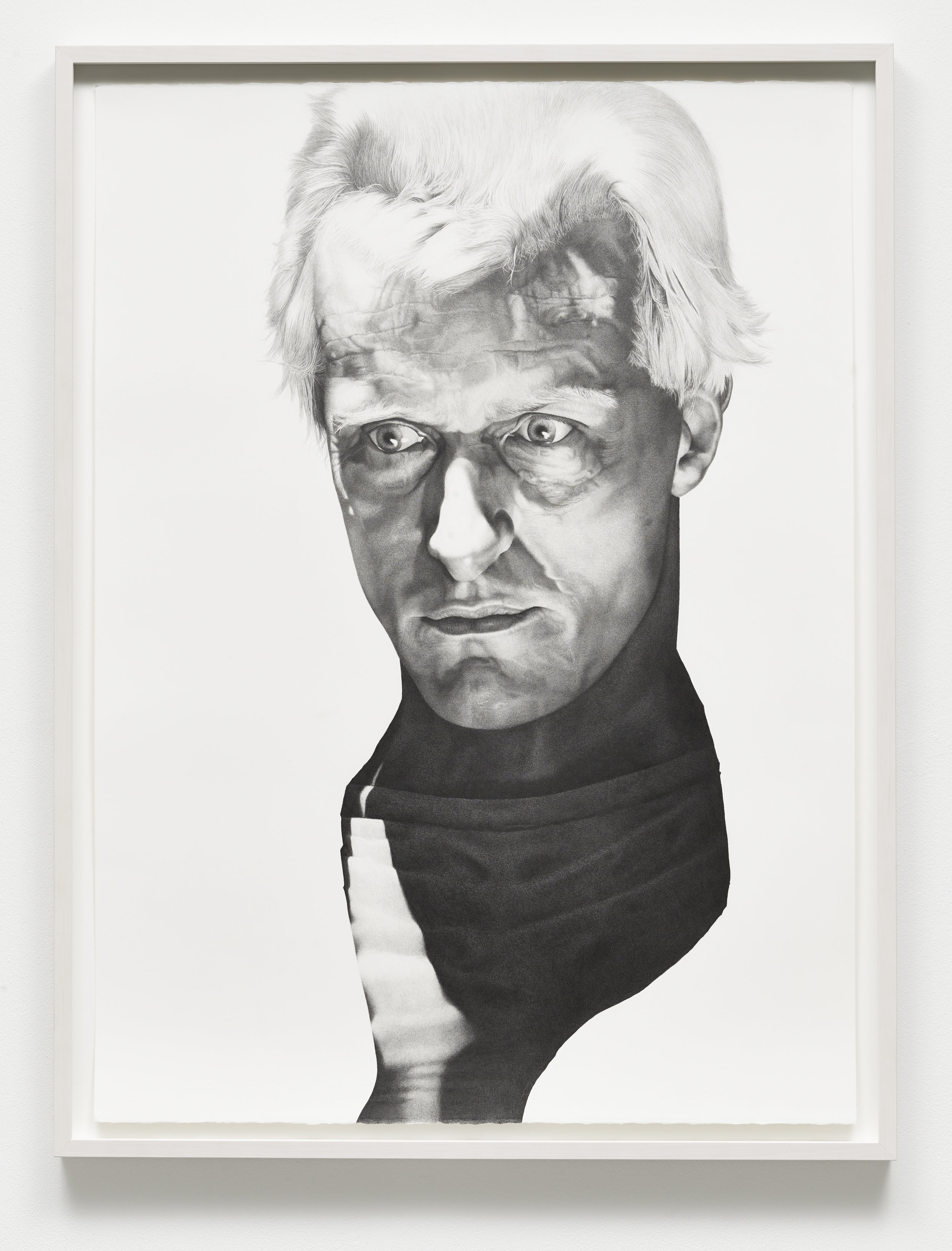 “post-human (Roy Batty)” graphite on paper, 56 x 76 cm, 2013. 