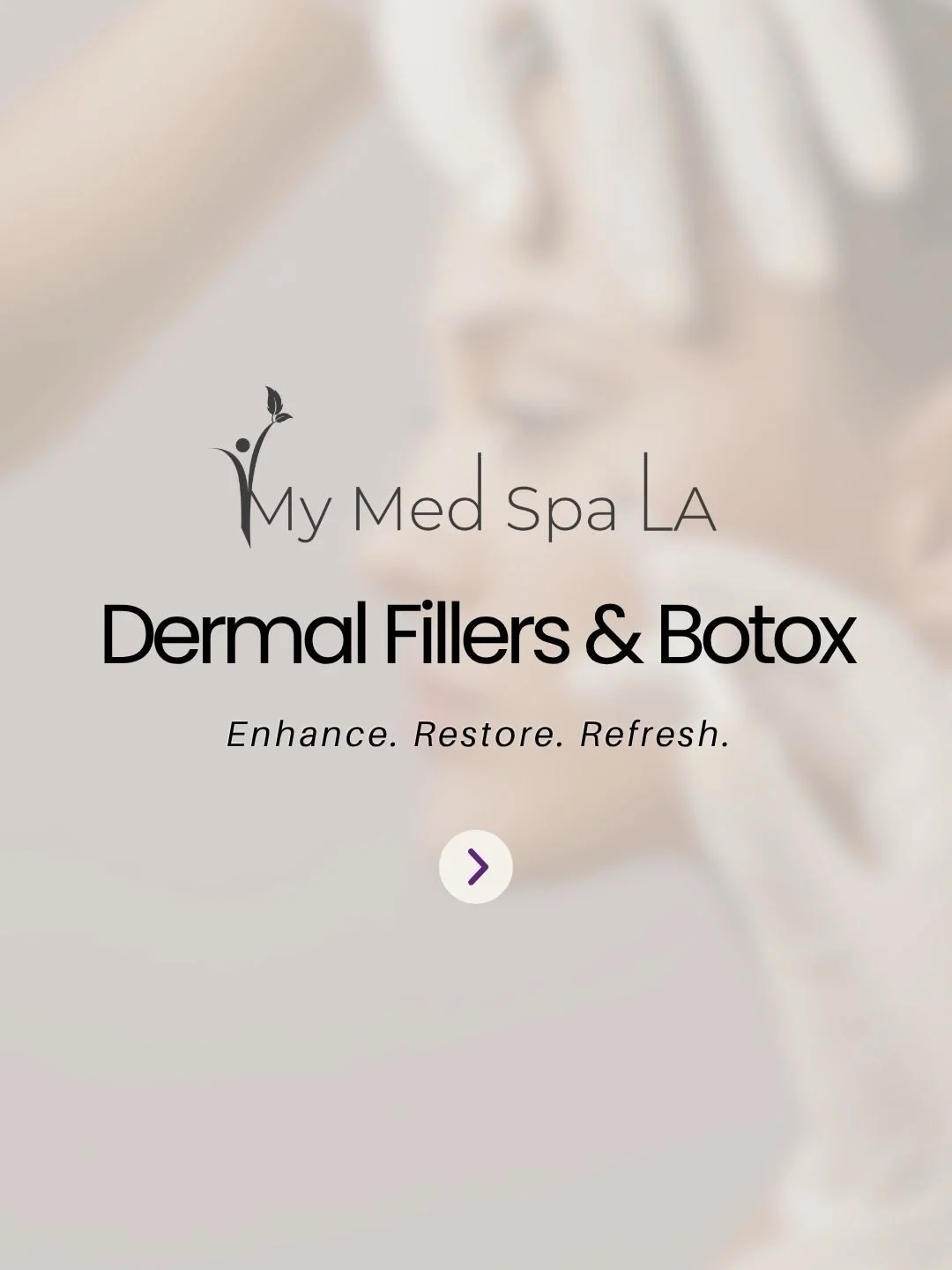 The art of subtlety. 🤍

Swipe to explore our curated menu of injectables at My Med Spa LA, designed to enhance, restore, and refresh your natural beauty.

Reserve your glow. Click link in bio.

#MyMedSpaLA #LABotox #LAFillers #EffortlessBeauty