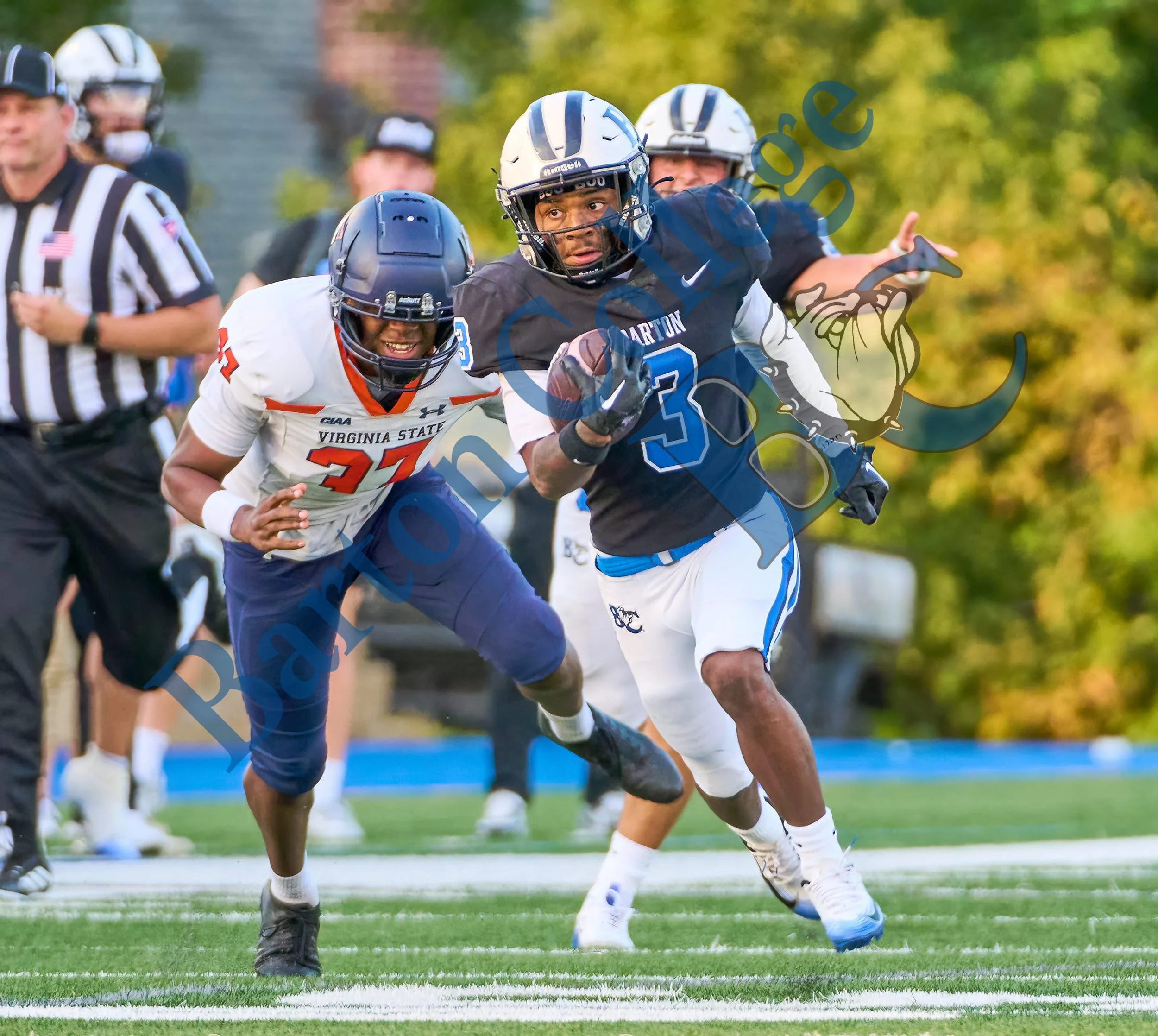 Barton Football vs Virginia State University