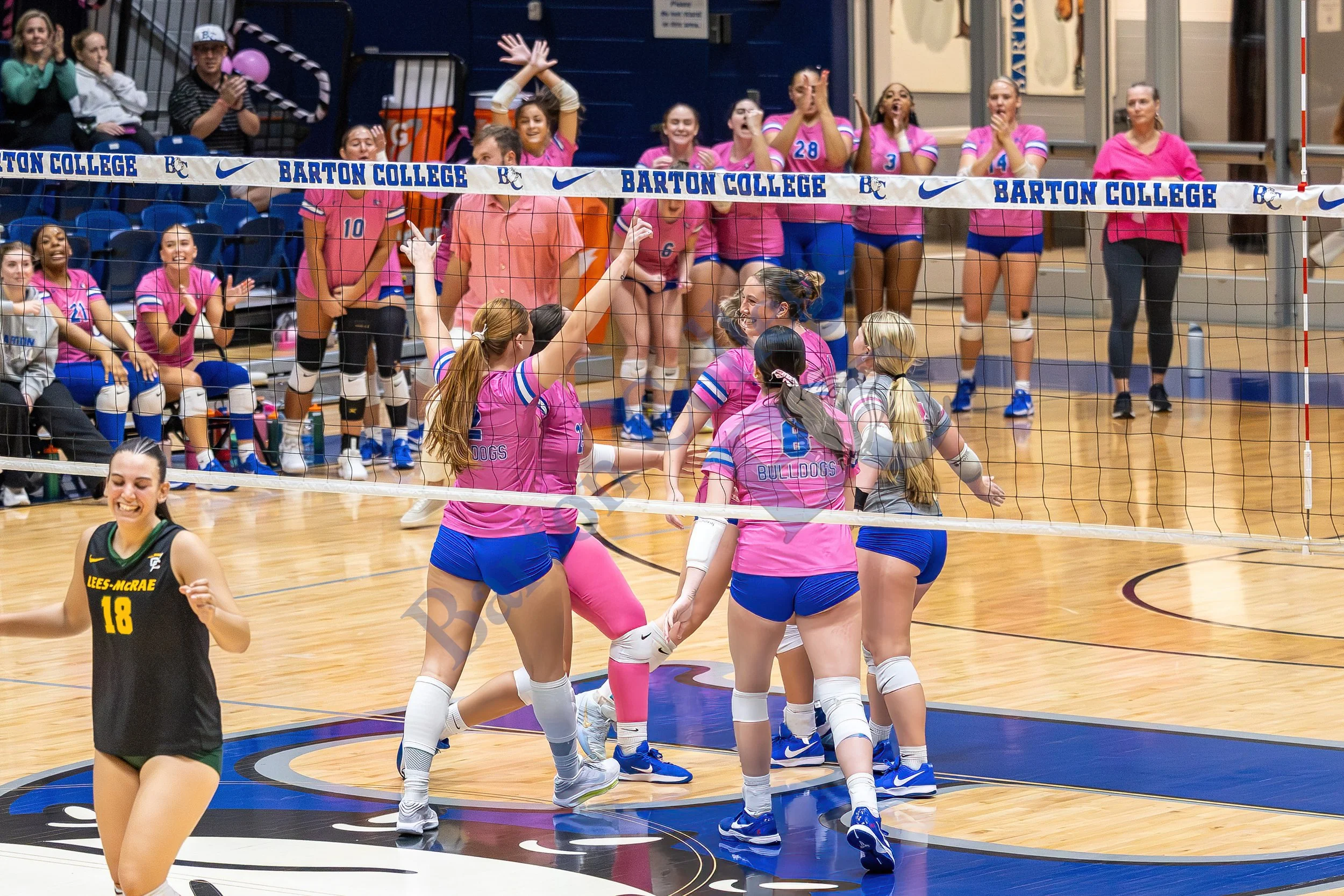 Barton Womens Volleyball Vs. Lees-McRae 10/17/25