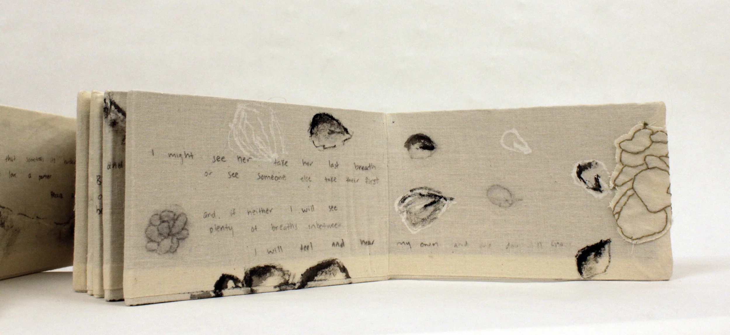  And someday,  I might see her take her last breath  or see someone else take their first  ---------------  and , if neither,  I will see plenty of breaths in between  I will feel  and hear  my own and one day I'll know  I'll begin to understand  how