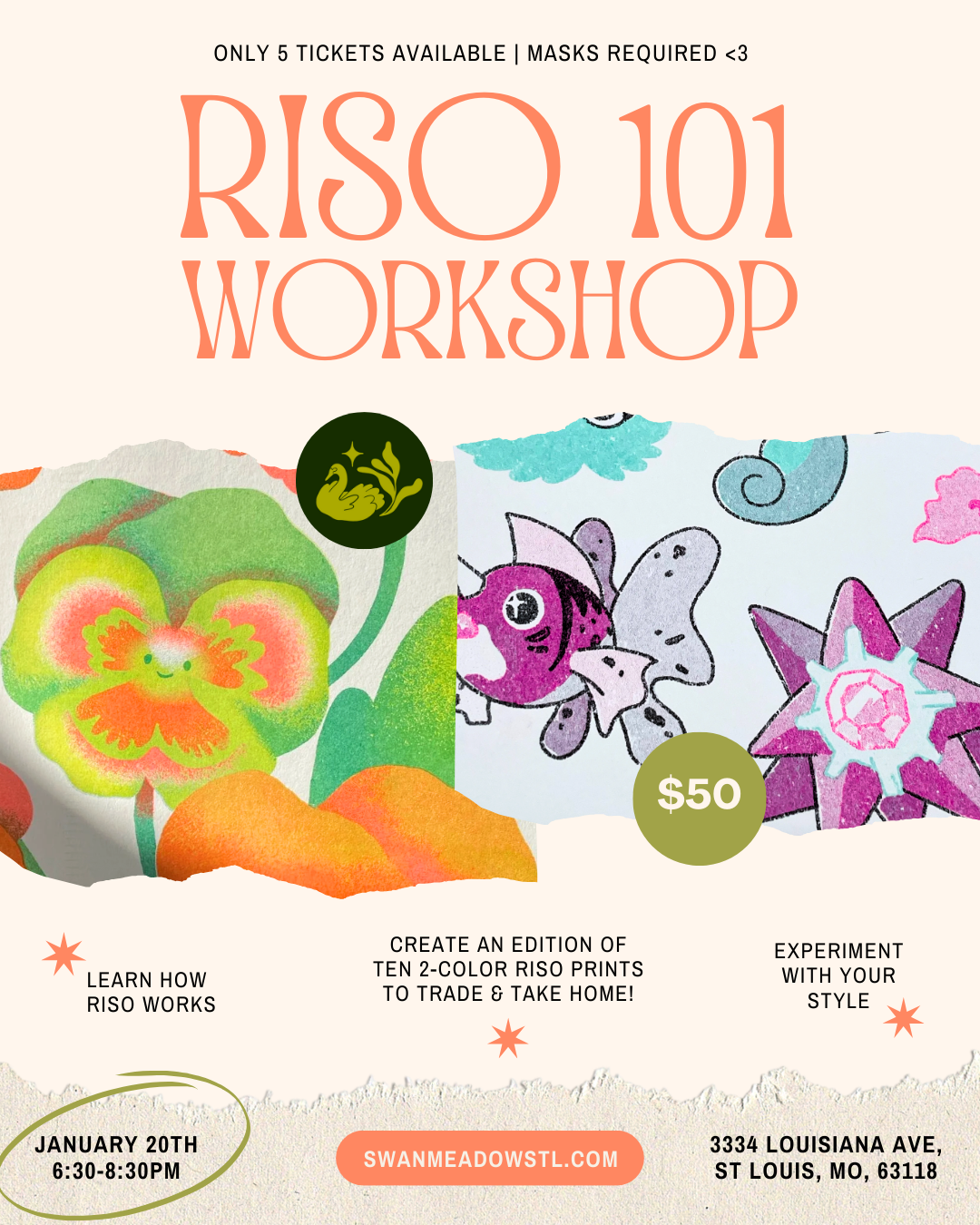 Riso 101 Workshop - January 20th