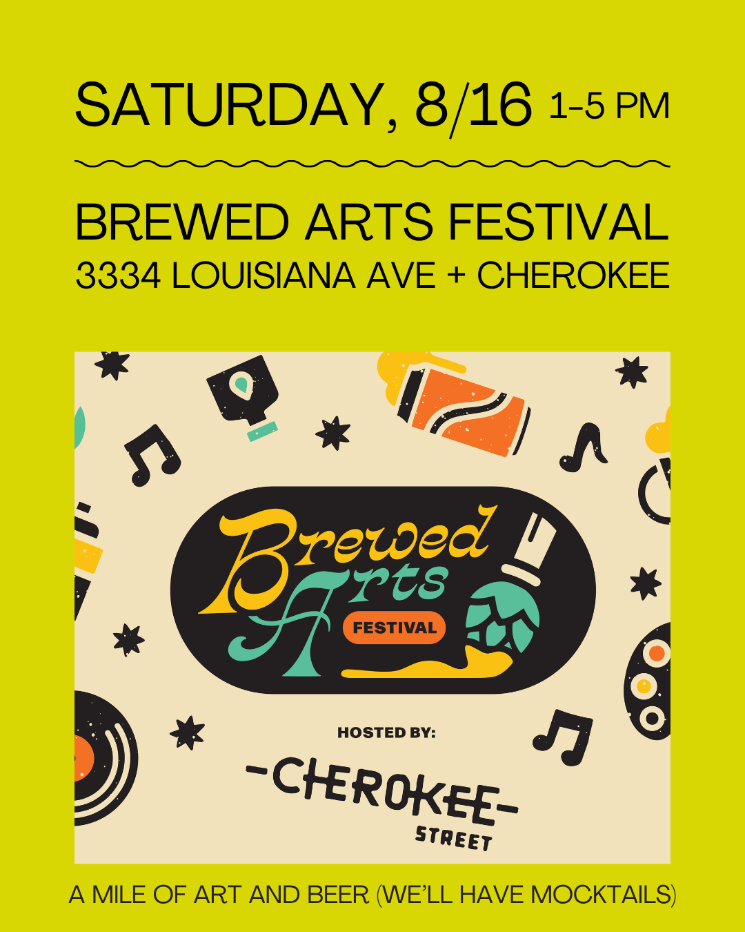 BREWED ARTS FEST