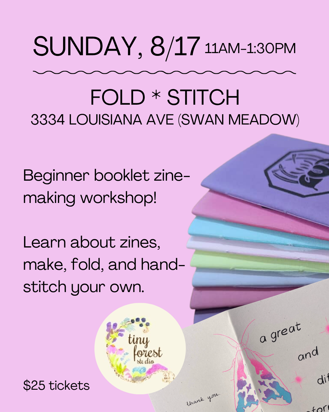Fold + Stitch w/ Tiny Forest Studio