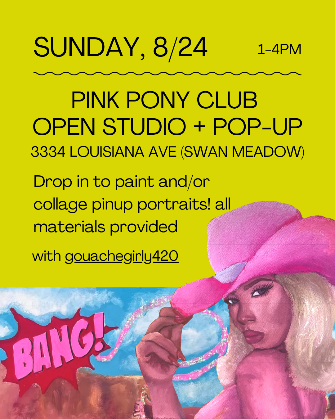 PINK PONY Pop-up 🐎