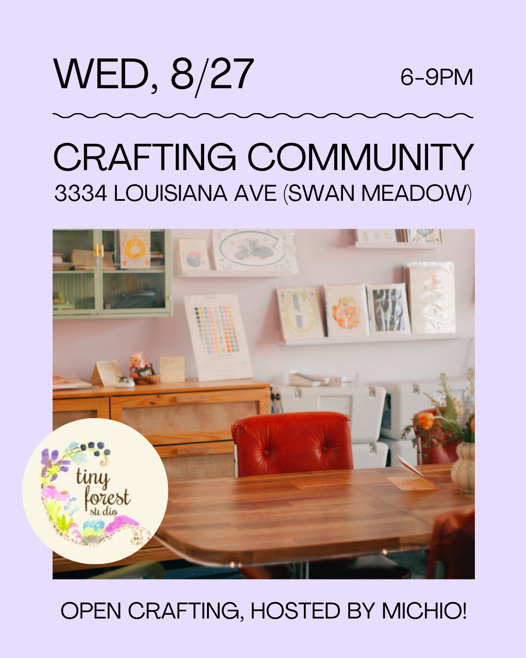 CRAFTING COMMUNITY- Open Craft Night!