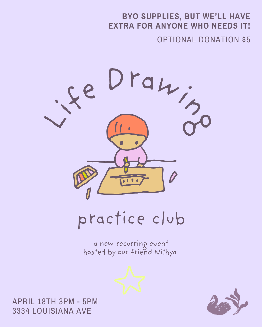 Life Drawing Practice Club