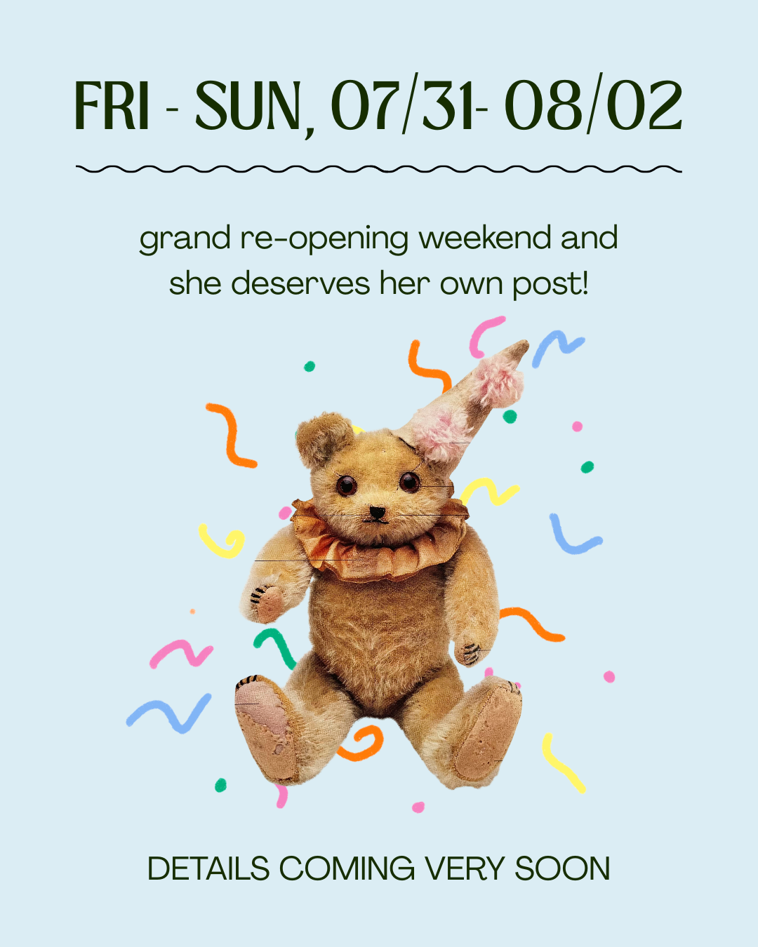 grand re-opening