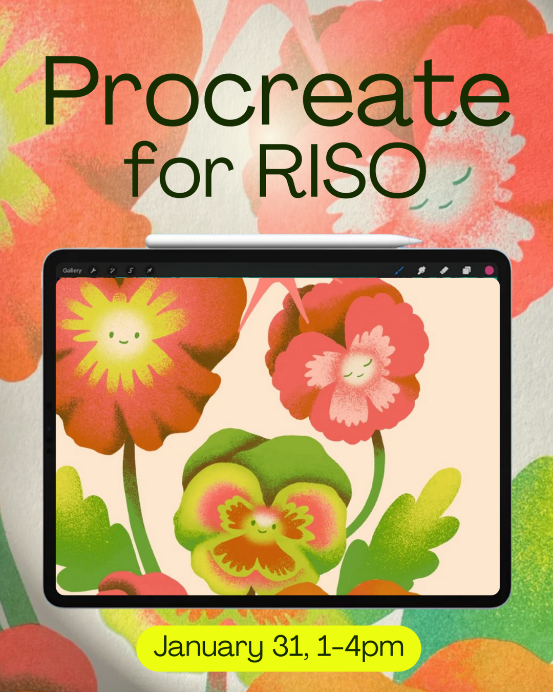 Procreate for Riso Workshop - January 31st