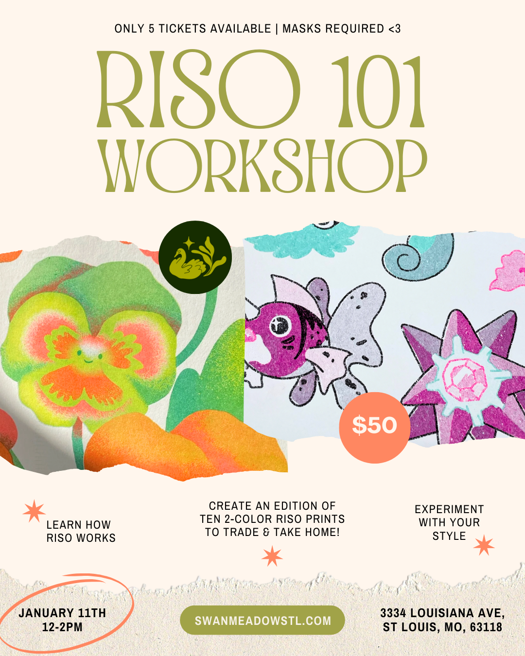Riso 101 Workshop - January 11th