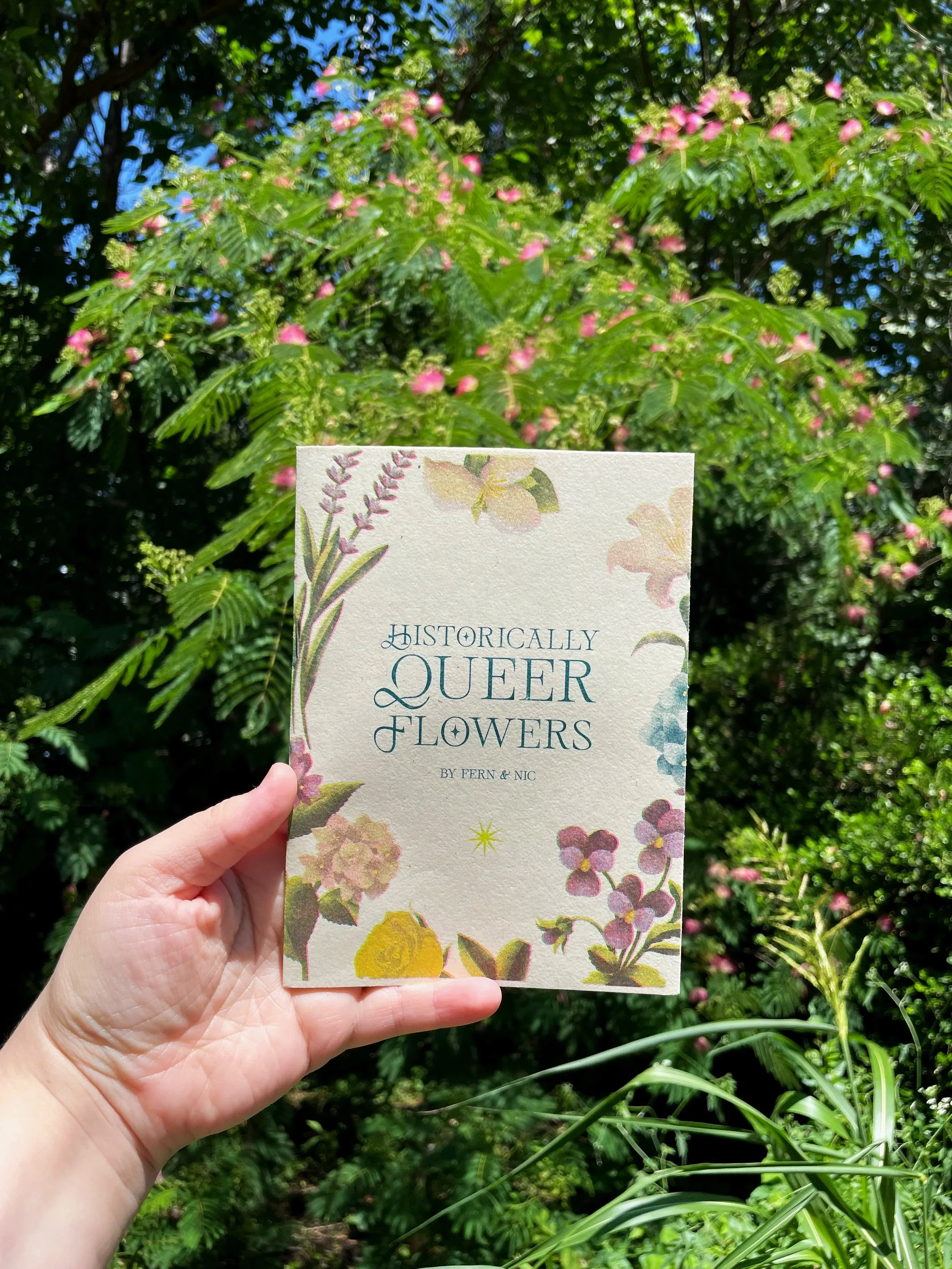 Historically Queer Flowers Zine  *2nd Reprint