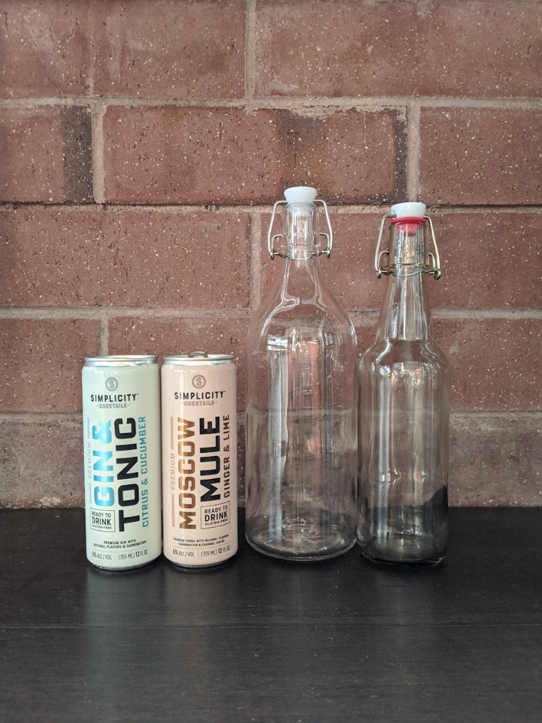 Cans vs. glass 