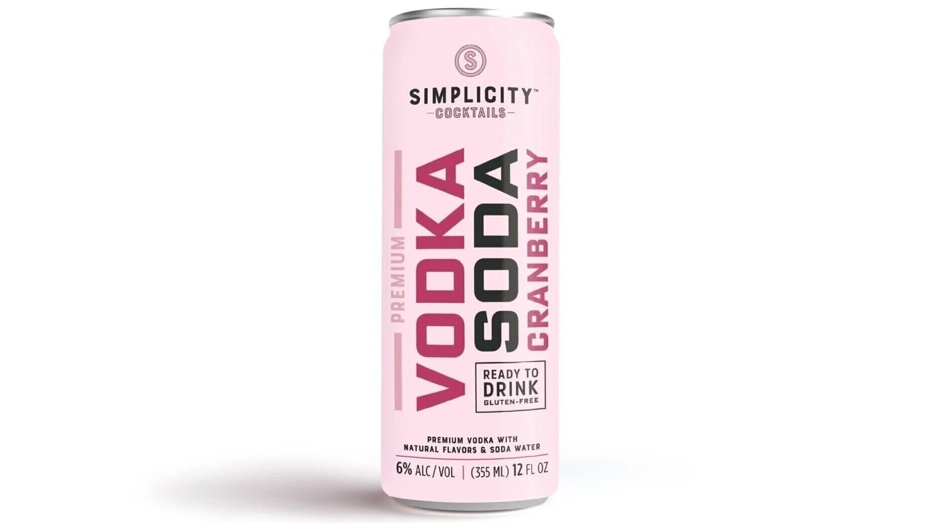 Vodka Soda Cranberry — Simplicity Canned Cocktails