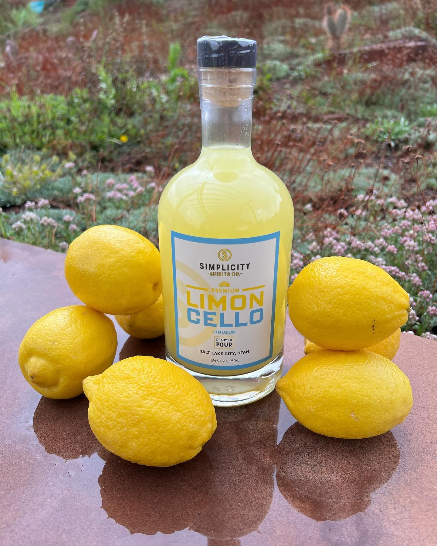 Guess what else is back in stock? Celebrate spring with a bottle of Simplicity Limoncello 🍋