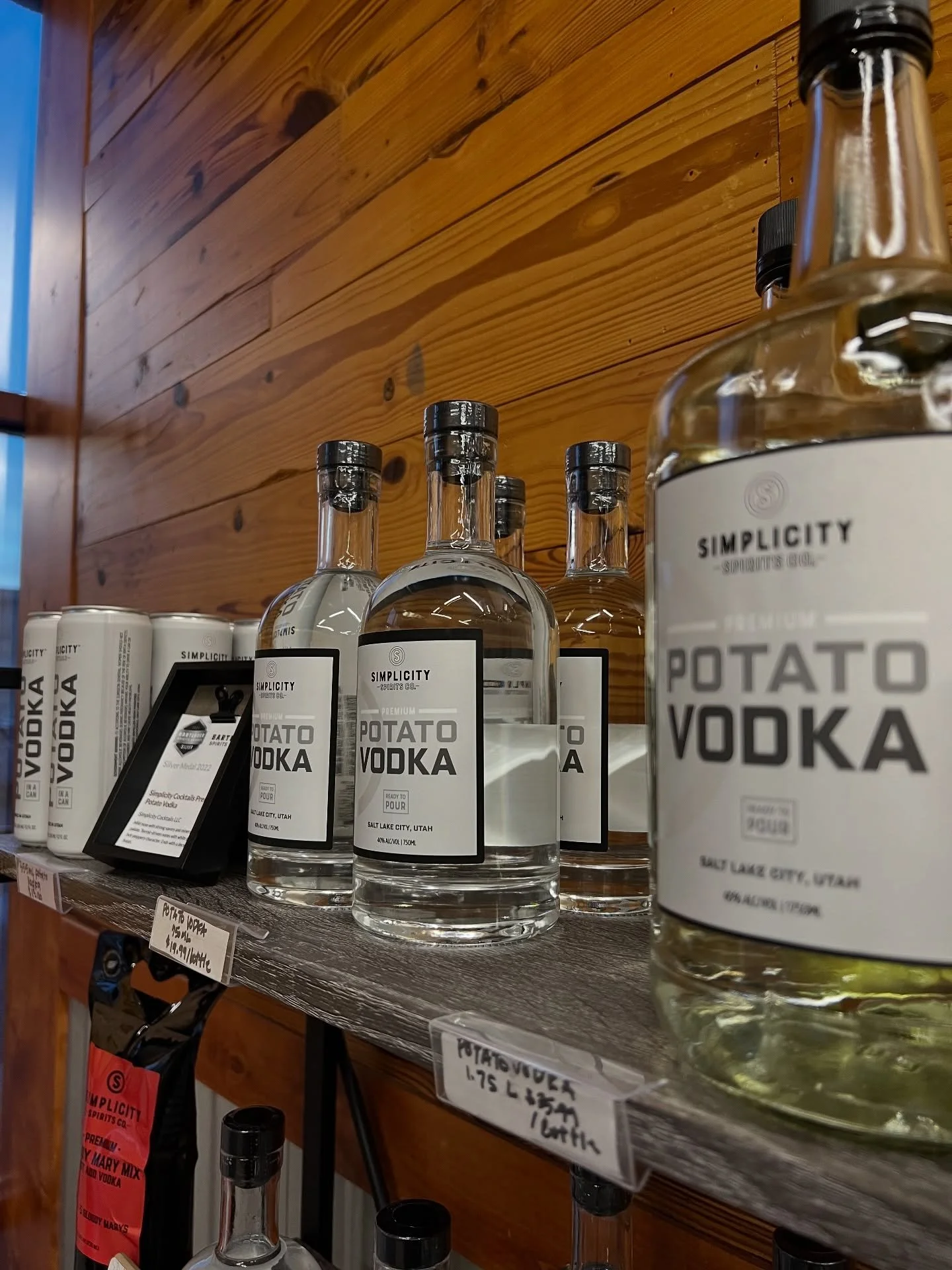 All sizes of Potato Vodka are in stock this week! 🎉
