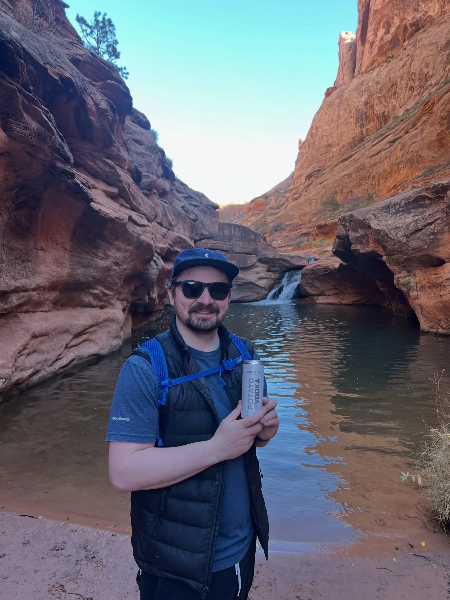 Canned Potato Vodka - here for all your long weekend adventuring 🏞️