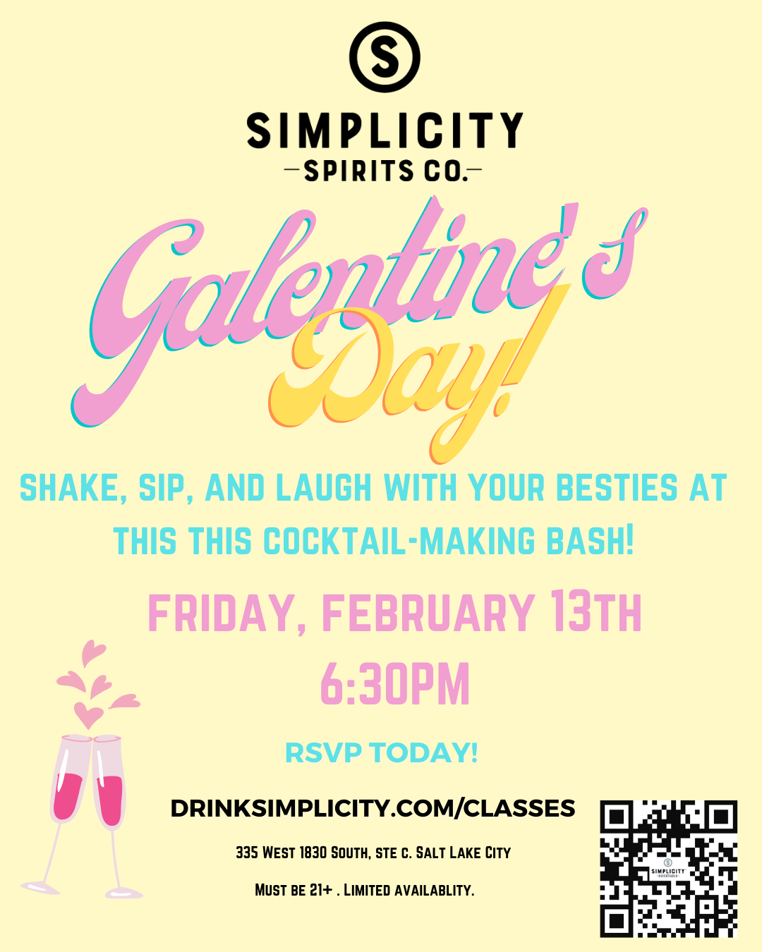 Galentine's Mix and Mingle: Cocktails, Friends, and Fabulous Fun! 