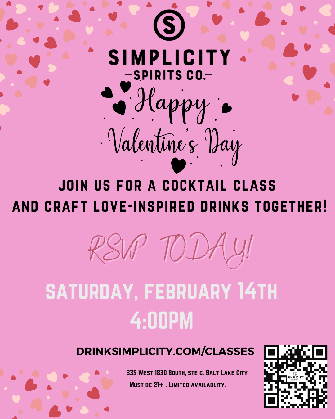 Valentine's Day Cocktail Crafting!