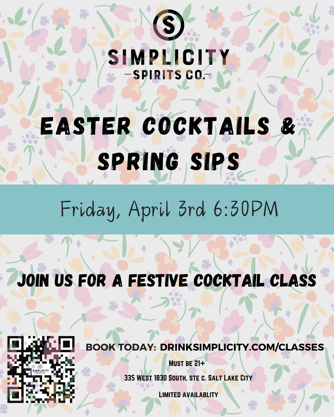 Easter Cocktails & Spring Sips!