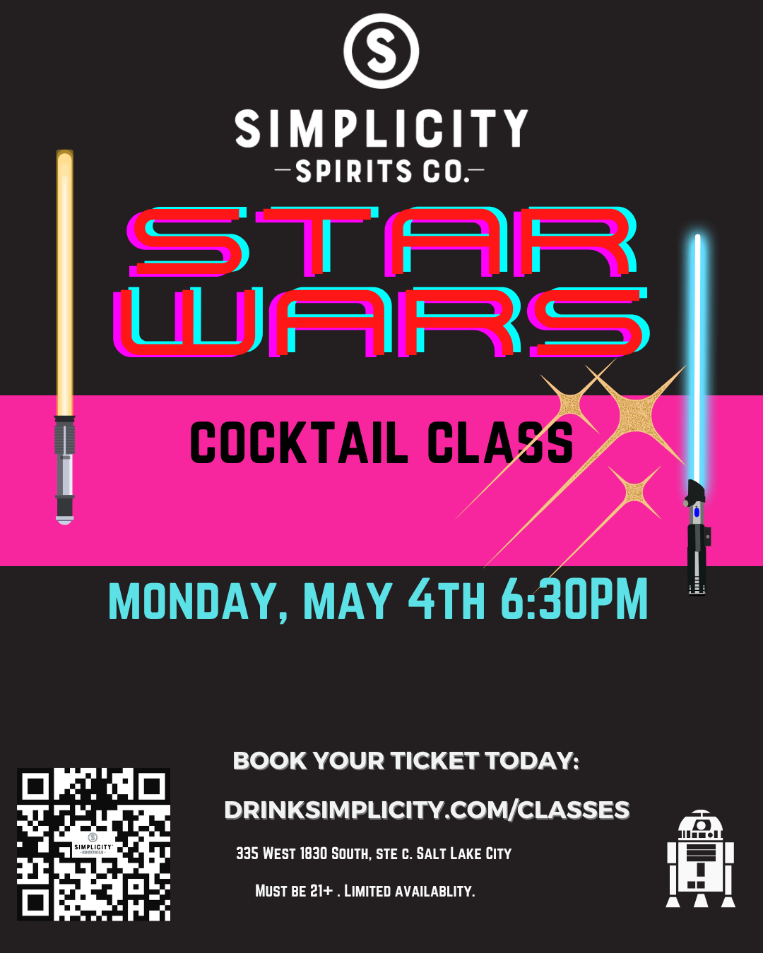 Galactic Cocktails: A Star Wars Mixology Class 