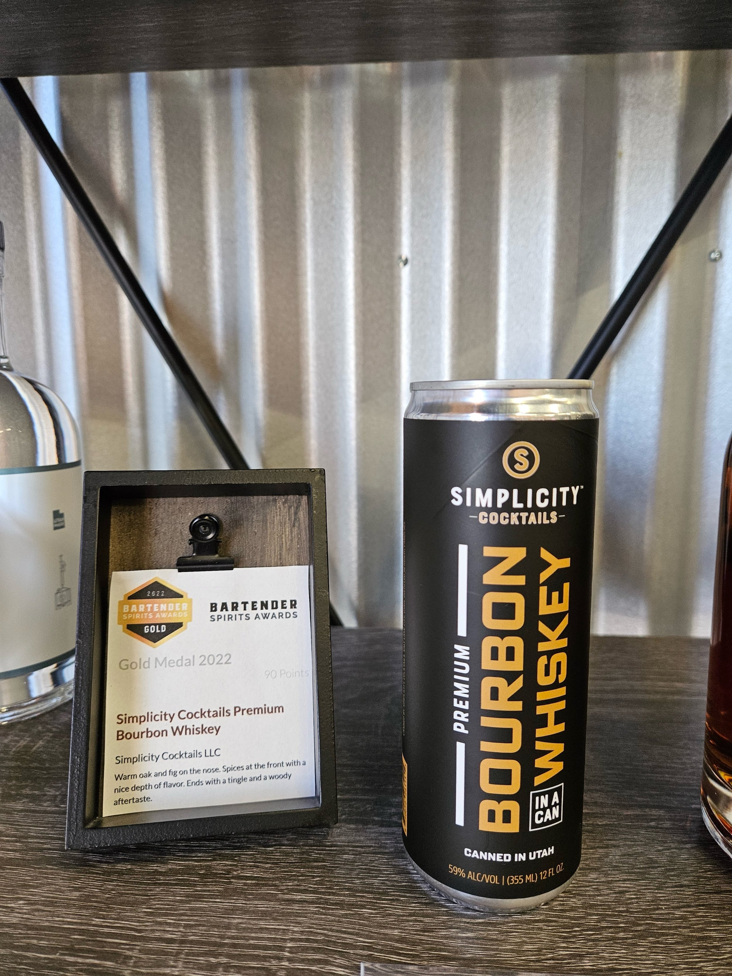 Bourbon in a can - back in stock! We&rsquo;ve only got a few on hand at the micro lab so make sure you call it in! Or - check the DABS website because we just sent a bunch to the state! 🥃