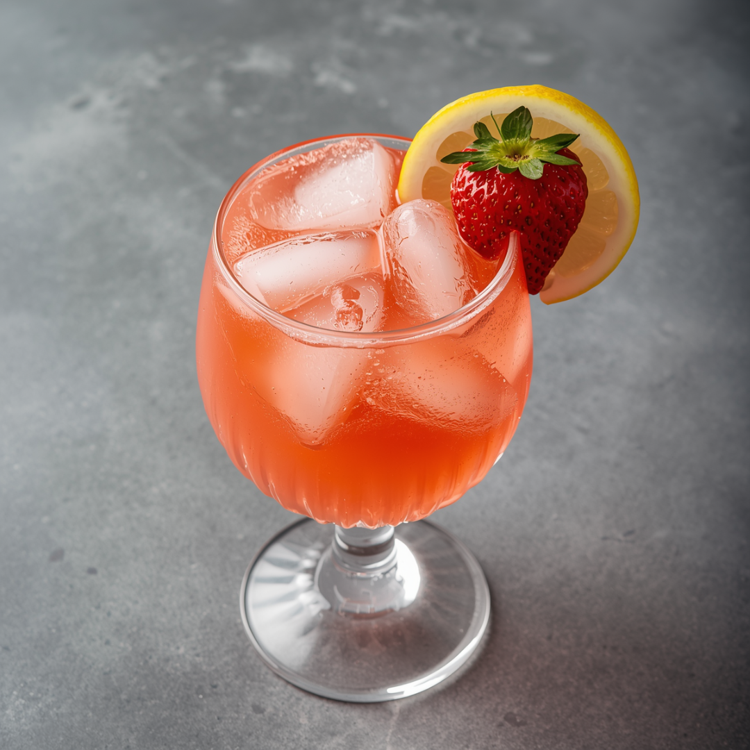 STRAWBERRY HONEY LEMONADE