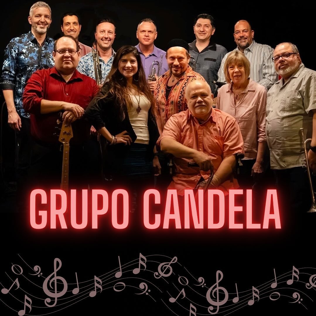This Friday May 3 at Cafe Coda! Dance lesson: 8pm 💃🕺
Live music with Grupo Candela: 9pm - 11:30pm 🎵🪇
Tickets: $15 - available online or at the door

Grupo Candela is a 12-piece Latin music powerhouse. Formed in 2005, it is among the longest-runni