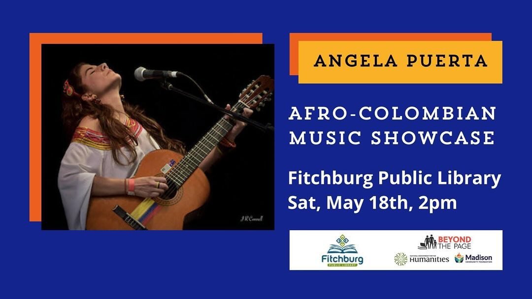 Looking for some stuff to do this weekend in the afternoon? My 4-piece band will perform at the Fitchburg and E.D. Locke (McFarland) Public Libraries from 2-3pm. The band, like myself, is mostly influenced by Afro-Colombian rhythms including Cumbia, 
