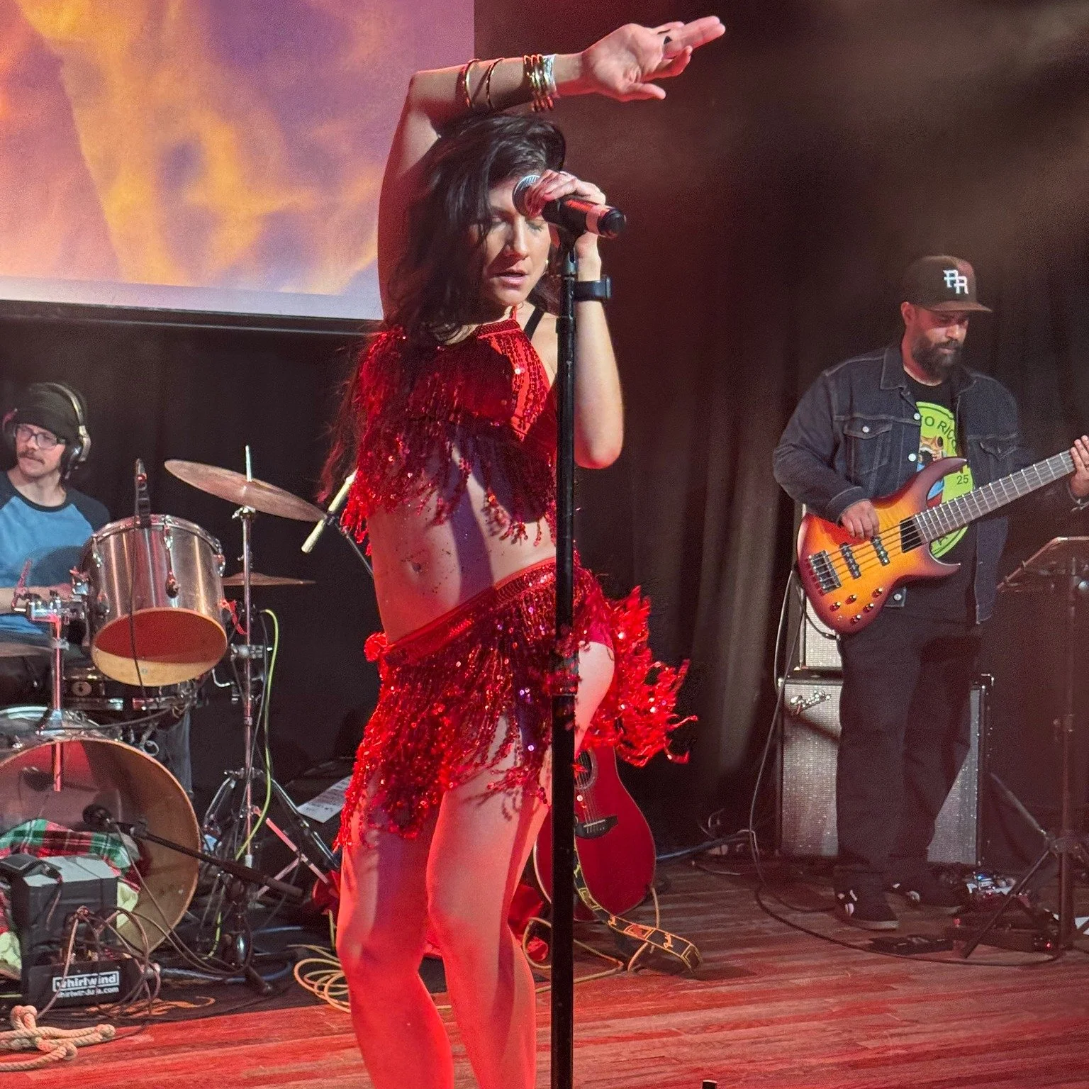 My heart is still so full from Saturday&rsquo;s show at High Noon Saloon.
Performing with the band and then getting to hug so many of you &mdash; friends, fans, coworkers, city fam &mdash; reminded me why I love doing this.
Thank you for showing up, 