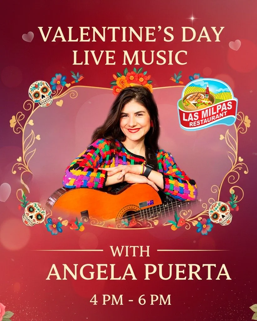 Who would like to be my valentine next weekend ? 😉 ..in case you want to eat great food for a very reasonable price and sing great tunes with me, come to Las Milpas Restaurant in Baraboo at 603 Eighth Ave. Baraboo, WI 53913.  I accept song requests 