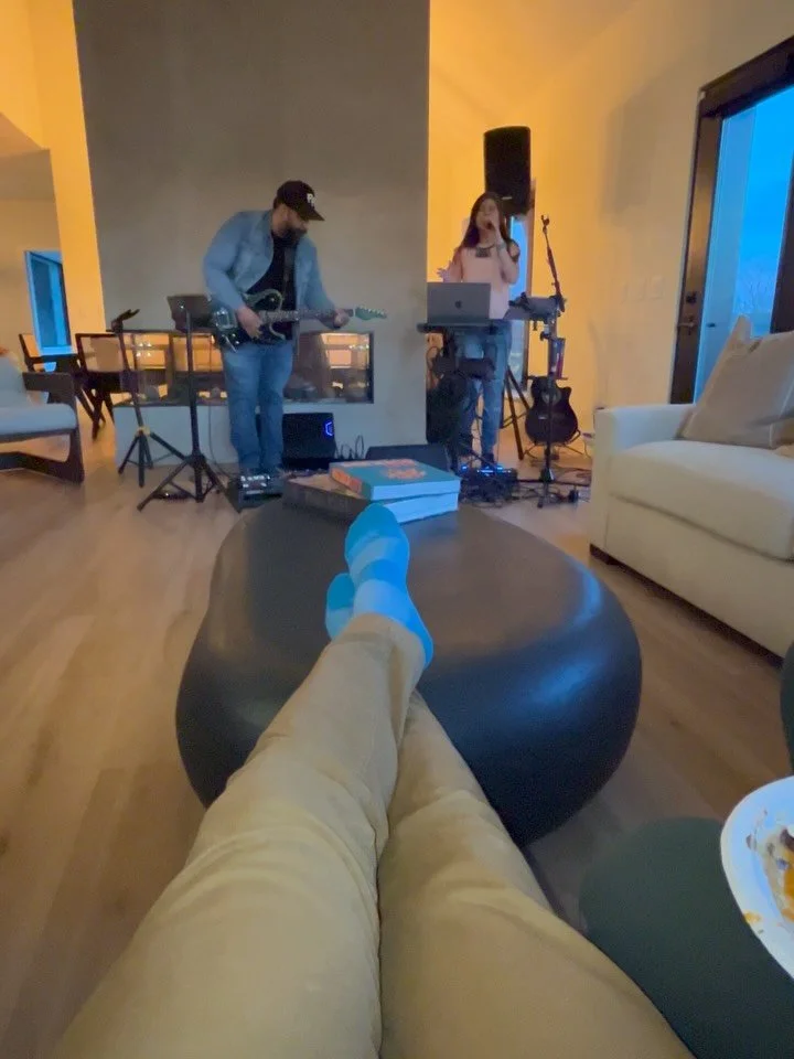 We had a great birthday celebration today @josh.guit.road  from classic rock to merengue 😜