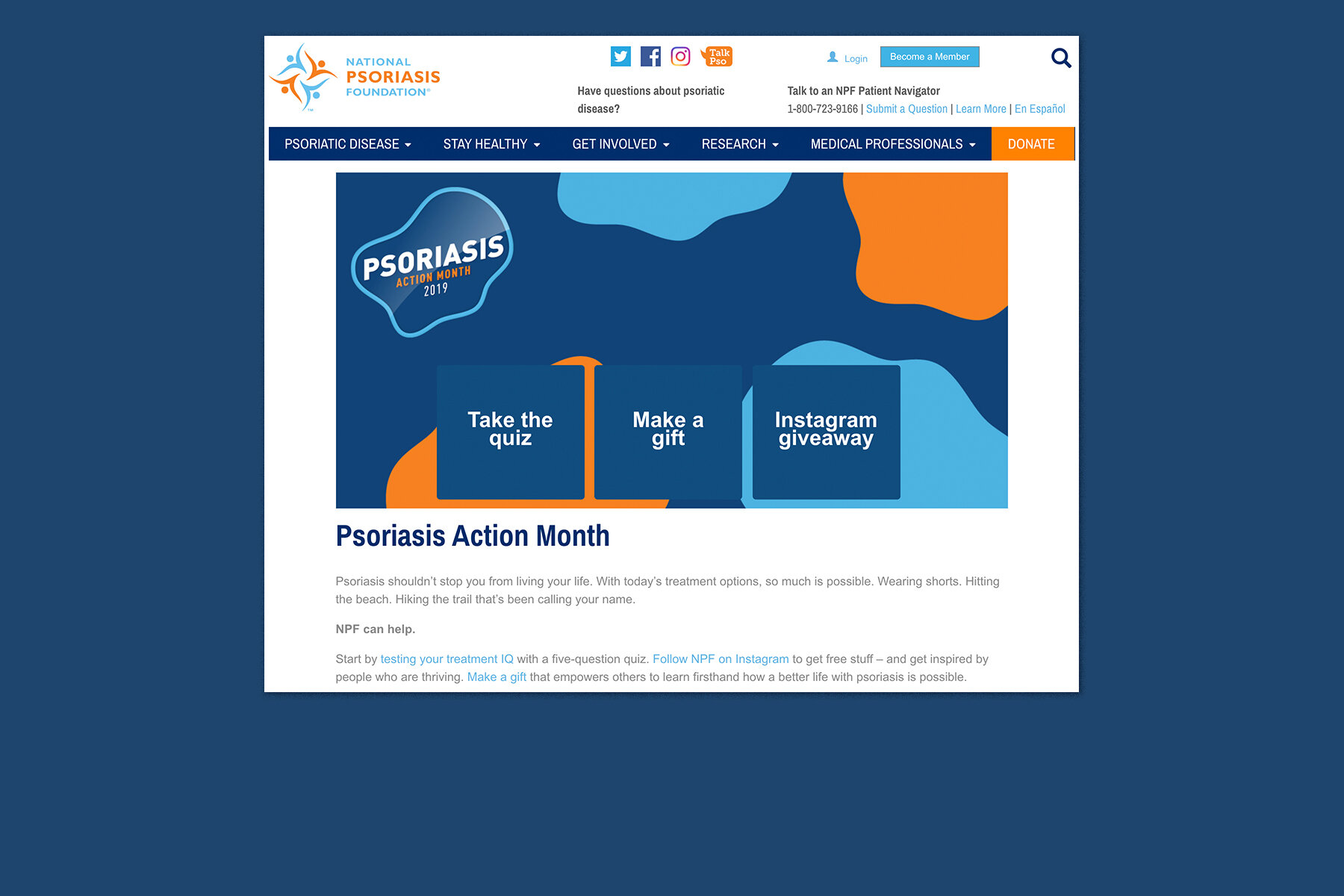 Quiz Landing Page Graphic