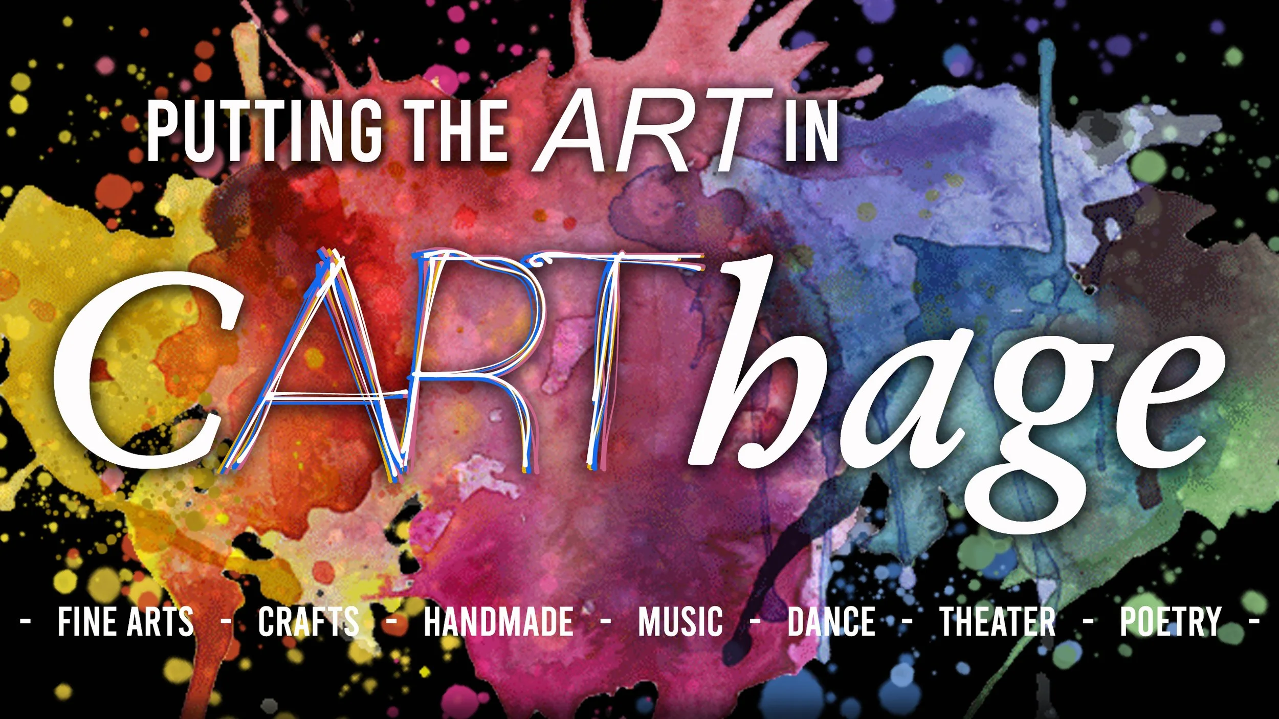 Applications are live for Putting the ART in Carthage!