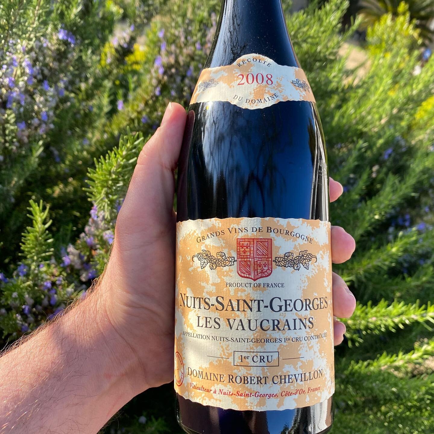 Hopefully someday, Nuits Saint Georges will have a grand cru designated vineyard. But in the meantime, this botttle of 2008 Vaucrains from Domaine Robert Chevillon is about as beautiful of a wine as you&rsquo;ll find. Denis &amp; Bertrand Chevillon m