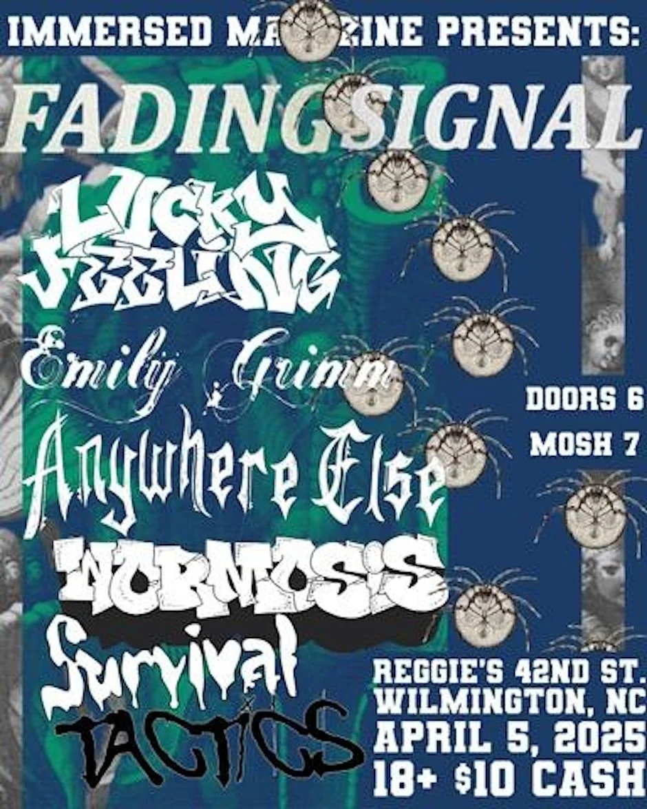 Immersed Zine Hardcore Show