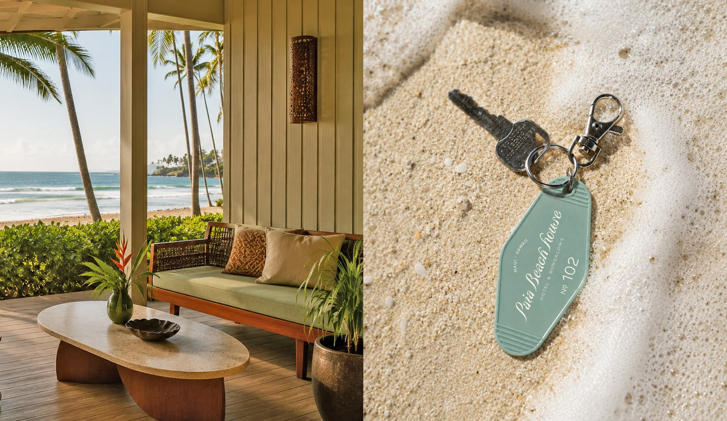 boutique hotel room key design
